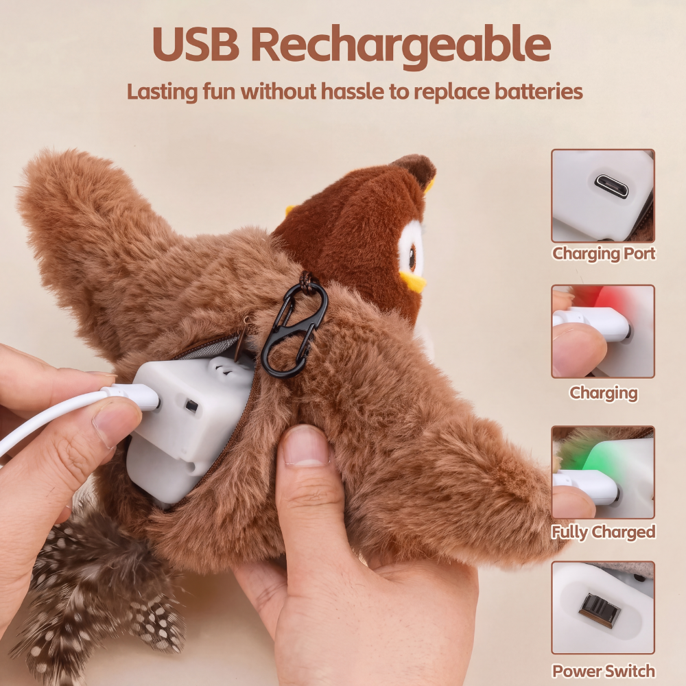 FlappyFlee Bird Toy